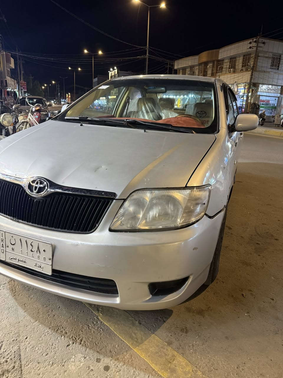 السلام عليكم كورلا بيكاجيو للبيع موديل2001 محدثه2007 رقم بغداد مصبوغه عام للجماليه مكينة ١٨٠٠ مكينه وكير وكشر مكفولات تبريد شغال ثلج كهربائيات كلها شغاله وارد خليجي  السعر 75 ورقه 

***********
