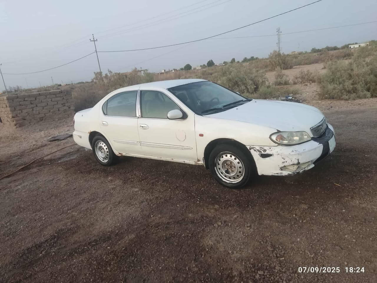 نيسان مگزمه موديل 2001 مكفوله كص ونقل جثه وعيب شرعي كير ومكينه كارتون السياره بسمي رقم نكليزي سنويه  لل30 السعر 34 وبيه مجال ***********
