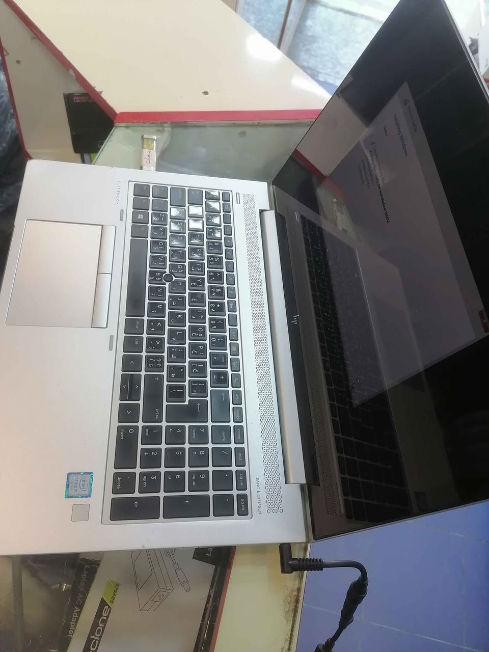 hp 850 g5
i5 جيل ثامن
ram 16
ssd 256
بطارية شغالة ساعة فما فوق
نظافة 80%
مشاكلها اكو دك بالكيبورد ما يشتغلون
والشاشة بيها رطوبة موصل, نينوى


**إذا كنت صاحب هذا الإعلان وتريد حذفه لأي سبب، رجاءا أرسل رسالة إلى الدعم الفني**