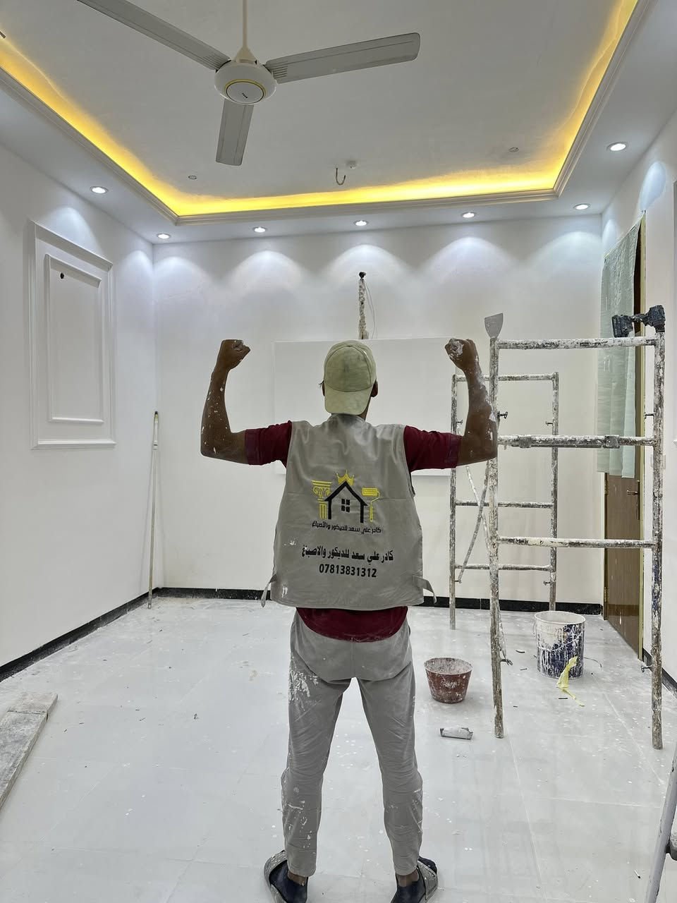 تفليش السعار عرض لفتره محدوده 
فقط.  فقط
25الف سعر المتر الجبس بورد
هذا سعر شامل كل ملحقات
طلس&  تثقيب & وصبغ $ وسحب بنل 

💎 نقدم لكم أجمل التصاميم الديكورية وأحدث الحلول لتجديد مساحتكم:
✔️ ديكورات داخلية وخارجية
✔️ طلس وصبغ بجودة عاليه وضمان 
✔️ جبس بورد
✔️ ورق جدران
✔️ واجهات فوم وطلس
✔️ سقوف ثانوية
✔️ حجر، زجاج، وفلين
✔️ تصميم ملكي وسحبات راقية
اجمل تصاميم المغربيه والملكيه 
📞 للحجز والاستفسار: واتساب ***********
💼 كادر محترف ودقيق ينجز أعمالكم بأسرع وقت وأعلى جودة!

📌 زوروا صفحتنا للاطلاع على أعمالنا الرائعة، ولا تفوتوا فرصة الاستفادة من العرض المميز!
💬 احجز الآن وابدأ بتغيير مساحتك بأسعار تنافسية!

#ديكور #جبس_بورد #تصاميم #صبغ #واجهات #ديكورات_راقية #ديكور_عصري
