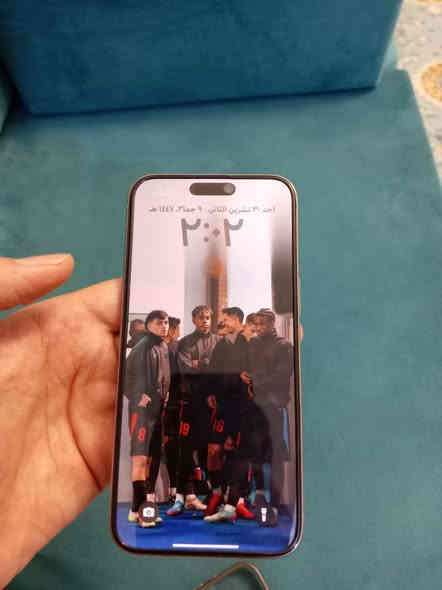 السلام عليكم أيفون 15 برو ماكس 
بطارية ٨٩٪؜

الجهاز كلش نظيف 

كفالة من كلشي 

سعره مليون و٢٢٥
مكاني الناصرية 
***********
