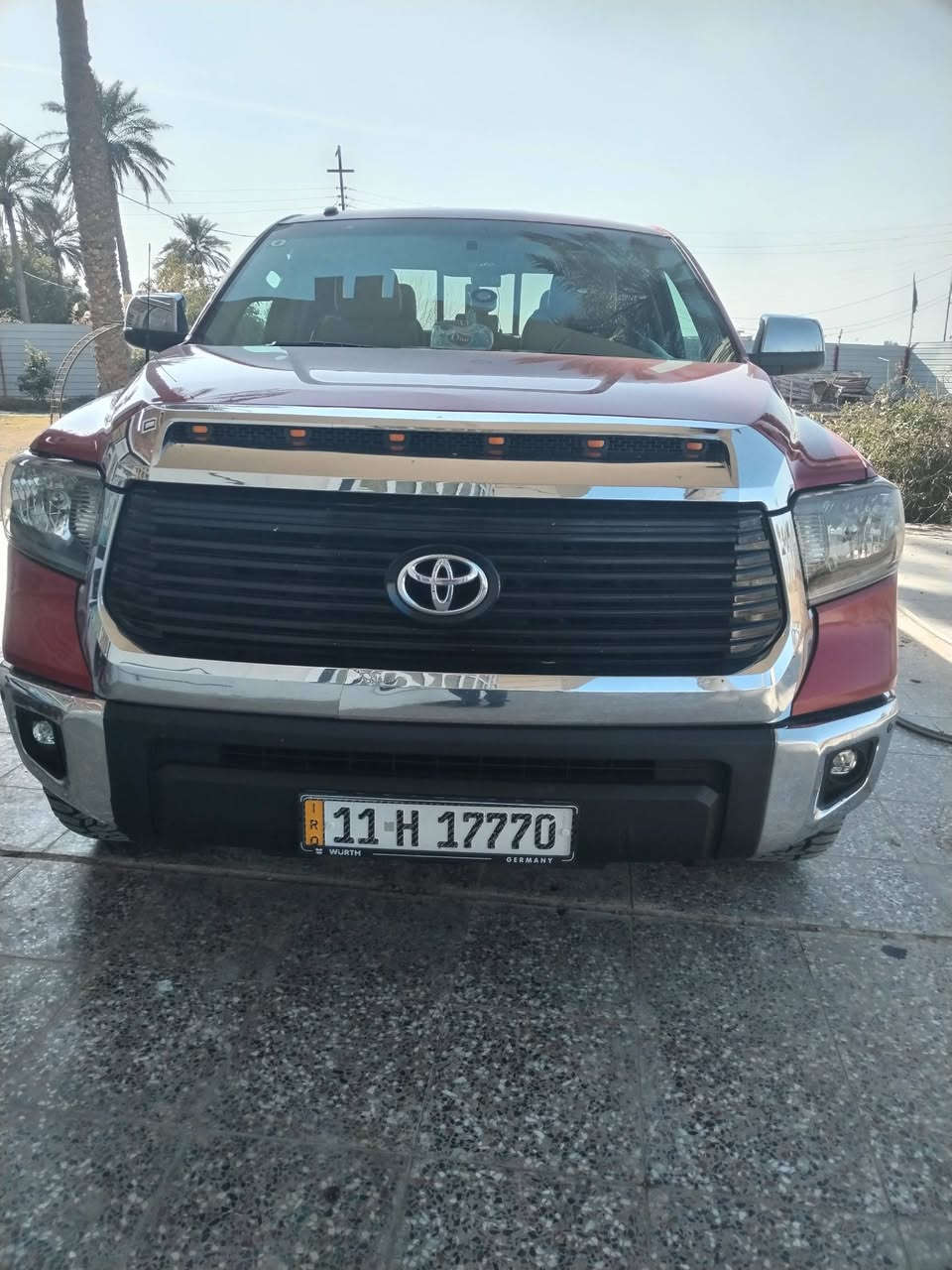 السلام عليكم للبيع تيوتا تندرا موديل ٢٠١٦ مكفوله كفاله عامه فول
مواصفات معروفة اللمتد محرك 5700. رقم بغداد مميز  

للأستفسار اكثر ***********
 المكان بغداد
