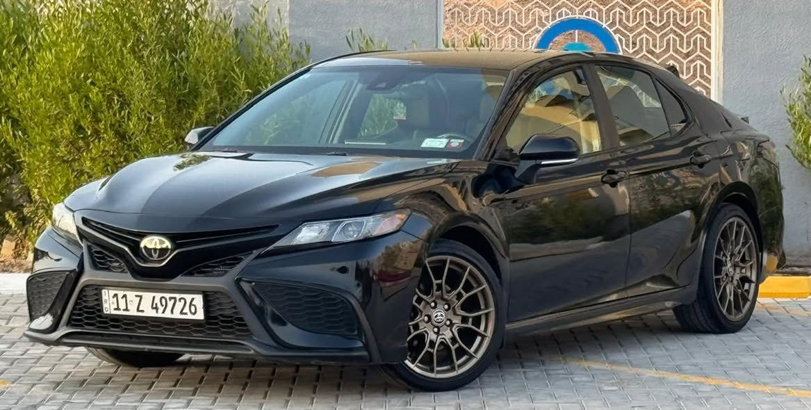 Toyota Camry Se 2023 تويوتا كامري
ماشية 21 الف كيلومتر
ضررها بسيط  بدون دواخل شرط الفحص
صبغ ٤ قطع و نص الباقي مكفول
( جميع الايرباكات سليمه )
محرك و كير مكفول 
بدون شخوط / رصعات / بارد
المواصفات Se :
-محرك حجم 2500 
-كشنات جلد
-كشنات تحكم كهرباء
-شاشة كبيرة
-ثلاث انظمة قيادة
-هاند بريك بصمة
-تبريد بيانو منفصل
-رادار امامي مع تحديد مسار
-تحكم ستيرن
-شفتات تبترونك
-شاشة معلومات كبيرة
السيارة جديد جدا بدون نقص شرط الفحص بالواقع احلى من الصور 
السعر 164 ورقه بيها مجال بسيط
عنواني بغداد / الكرخ
***********

