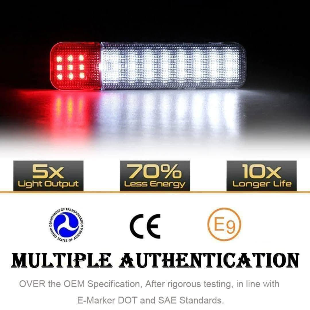 أضواء LED ليد داخلية لبطانة الأبواب (جمس وشيفروليه)
​امنح سيارتك مظهرًا عصريًا وإضاءة قوية ونقية مع طقم أضواء LED لبطانة الأبواب الداخلية، البديلة للقطع الأصلية ذات الأرقام (15021517، 15021518).
​الموديلات المتوافقة: تاهو، يوكن، سييرا، وسيلفرادو من موديل 2000 إلى 2006.
​المميزات: إضاءة LED بيضاء قوية مدمجة مع عاكس أحمر، تصميم متين، وتركيب مباشر وسهل (Plug & Play).
​السعر الزوج: 40,000 دينار عراقي فقط!
​📞 للطلب أو استفسارات الجملة:
​واتساب / اتصال: [***********
