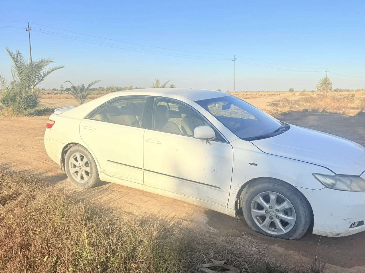 كامري للبيع مديل ٢٠٠٧ سياره مكينه وكير صارلهن ٢٨ يوم كله جديد كير ومكينه وتخم تاير وحداديه ظربه فقط جاملغ لامامي لايمن صفحت الصدر وتحويل ثاني يوم لاستفسار خاص او اتصال ***********
