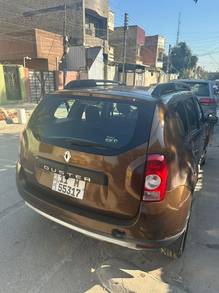 📌 للبيع | رينو داستر 2014
• الموديل: 2014
 • اللون: جوزي
 • المشي: 200 ألف كم
 • المحرك: 2000 , 4 سلندر 
 • الكير : أوتوماتيك

 • تحكم كهربائي بالمرايات
 • شاشة وسطية تدعم كاربلاي
 • كاميرا أمامية (داش كام)
 • كاميرا خلفية للبارك
 • السنوية مجددة لغاية 2029
 • اللوحات جديدة (بغداد)
 • السيارة باسمي، تحويل فوري
• السيارة نظيفة ومرتبة ومابيها نقص بس اكو ملاحظات بالبدي

📍 المكان: بغداد - الشعب
📞 للتواصل: ***********
متوفر واتساب

💰 السعر المطلوب: 68 ورقة (وبيه مجال حگ الجية)
