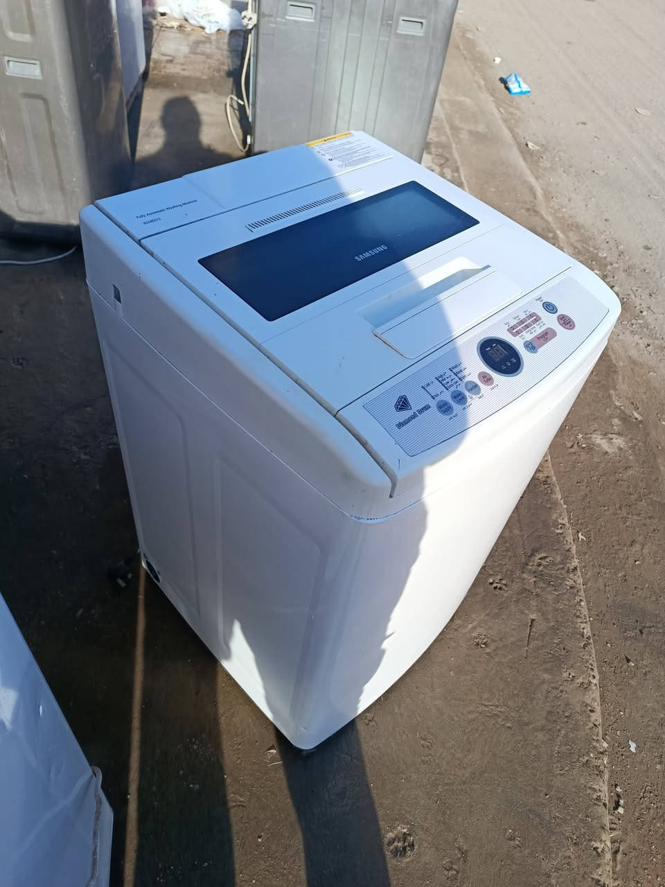 بلاش !
غسالة أوتوماتيك سامسونج عالبلاد حجم ٨ كيلو ب ١٠٠ ألف فقط 
كارت بلادي ماطور بلادي كيربوكس بلادي غسالة اصلية تايلندي و ضمان 
توصيل مجانا داخل بغداد 🌹 
***********
الدورة المهدية الاولى عبدالعزيز للغسالات
