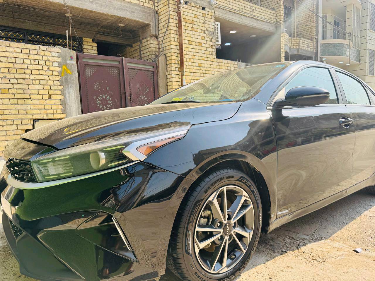 المسافه الماشيه أو المقطوعه 85 كم
