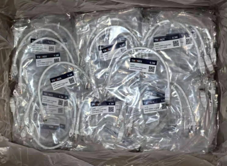 Aj مركز جمان للألكترونيات

*********** 📞وأتساب

🪶🪶وصول كيبل لان براند 

#TRONIX_LAN_CABLE_0.3M_0.5M_1M_كيكا _Giga

🩸يوجد لدينا اسعار جملة للكميات 

📍العنوان 
📍بغداد شارع الصناعة مجمع التميمي ط1 
يوجد لدينا خدمة توصيل

#FTTH_NETWORK_CABLE_ROUTER
