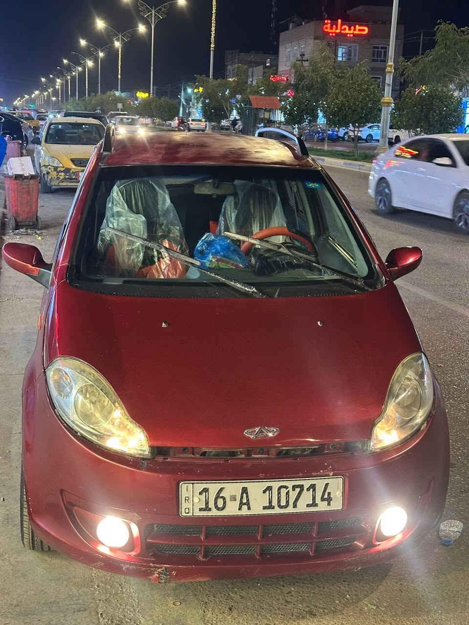 شيري a1 للبيع 
موديل 2013 رقم مشروع وطني 
مكفول كير و محرك  
تايرات نضاف 
داخلها نظيف 
مكانها كربلاء 
السعر 34 ورقه وبيها مجال 
***********
