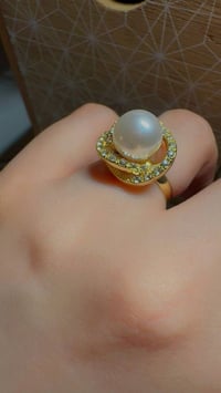 خاتم لؤلؤ طبيعي • تخفيف توتر • زيادة الثقة