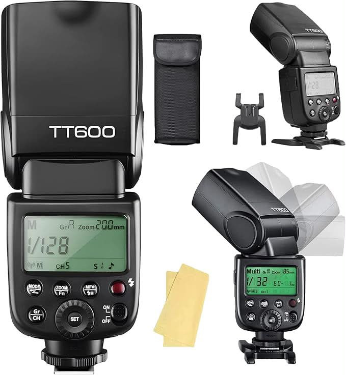 ‼️ للبيع: فلاش Godox TT600 الاحترافي (جديد غير مستخدم) تقريباً يرهم لجميع أنواع التصوير 
*********** 📞
