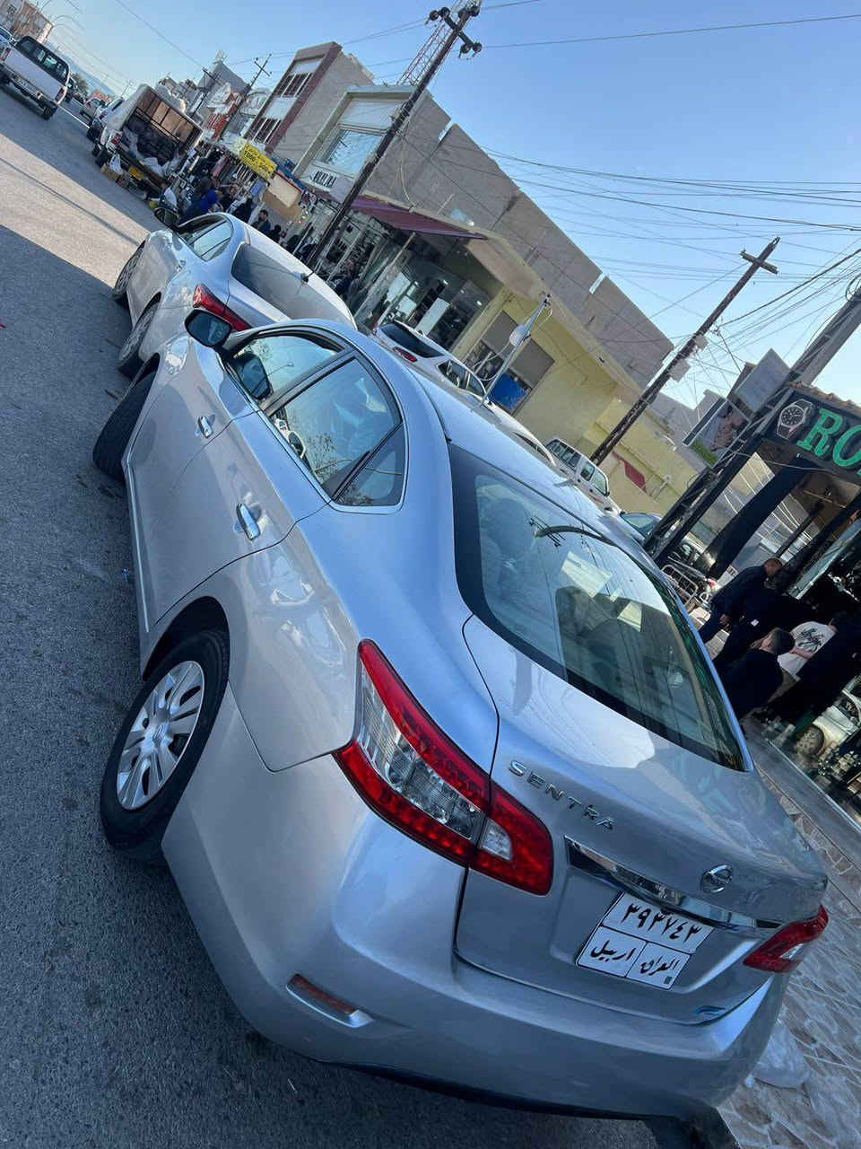 نيسان سنترا موديل 2014سبخ بولند ره ش بي داخلي بي يرباك سندوق تبديل شريكه قوبه ك سندوقي دا هه يه بي داخل بي يرباك 530هزار خرامه سه ره كيرو مه كينه محويل وع كاله شه رت سياره شريكه 270هزار جويه سياره مسرف يك ديناري تيتا نيه سعر 90مه جال ره قه م ته له فون *********** اكر, نينوى
