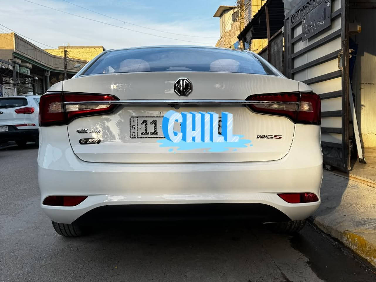 مكفوله السياره
❗️ MG5  موديل 2024 ‼️
‼️ماشيه 11 الف كيلو متر ‼️
‼️خاضعة لضمان الشركة 6 سنوات 🔥
‼️‎المحرك 1500 تنفس طبيعي ‼️ 
‼️‎كير اوتماتيك ‼️
 🔥كامره خلفيه🔥
‼️‎تحكم ستيرن جهتين ‼️
🔥‎مثبت سرعه 🔥
🔥‎اشاير بالمري 🔥
🔥‎حساس اطارات 🔥
🔥‎ويل كب 🔥
باسمي السياره رقم بغداد 
‼️‎وباقي المواصفات المعروفة ‼️ 
السعر 110$

‎  ***********
‎الشراي يتصل
