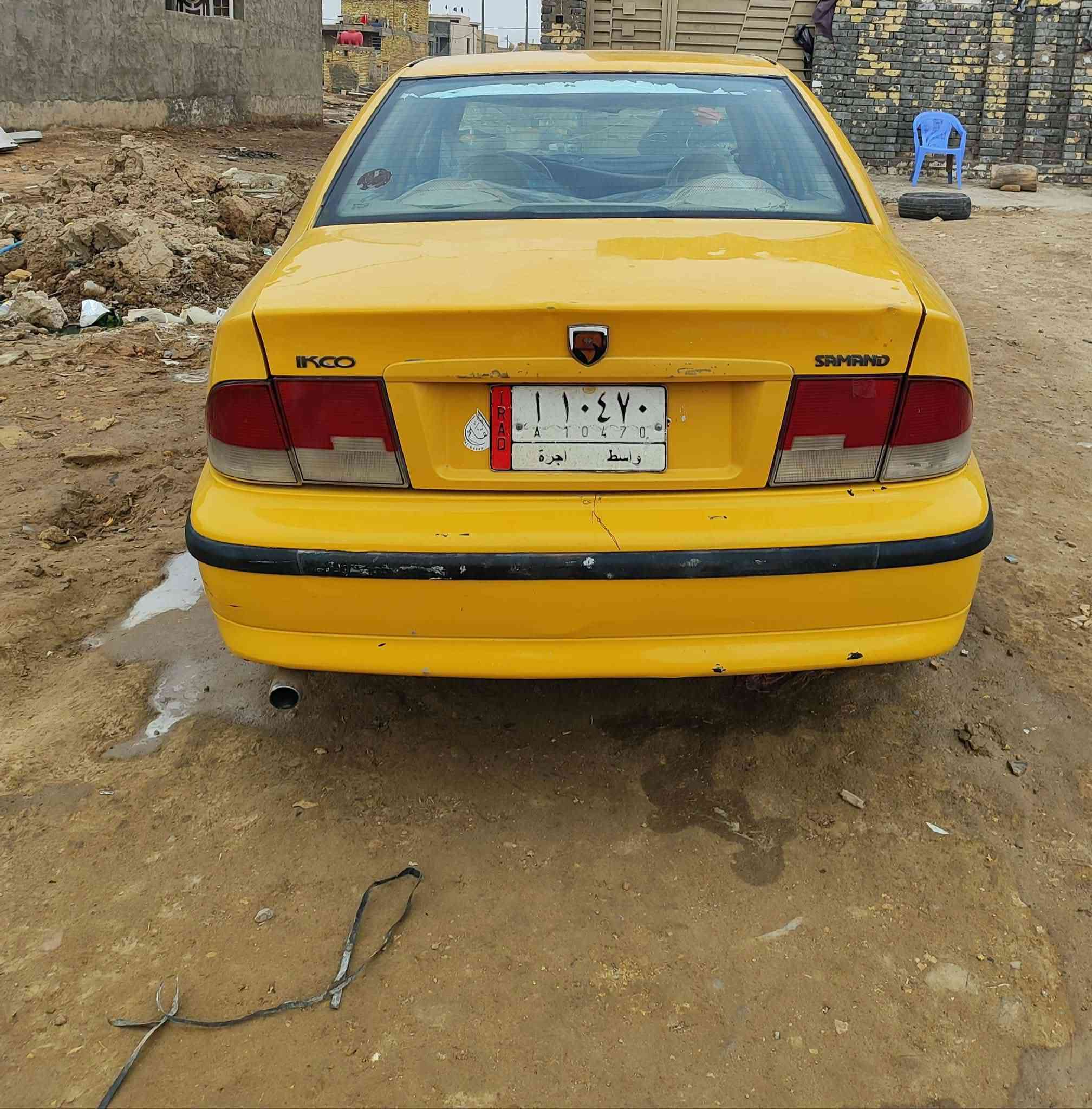 سمند موديل ١١ رقم واسط مشروع وطني سنويه لل ٢٧ تحويل مباشر بيه صبغ جاملغ مكينه كير جدد مكفولات حداديه نص عمر السعر ٢٧ مكاني الكوت ***********
