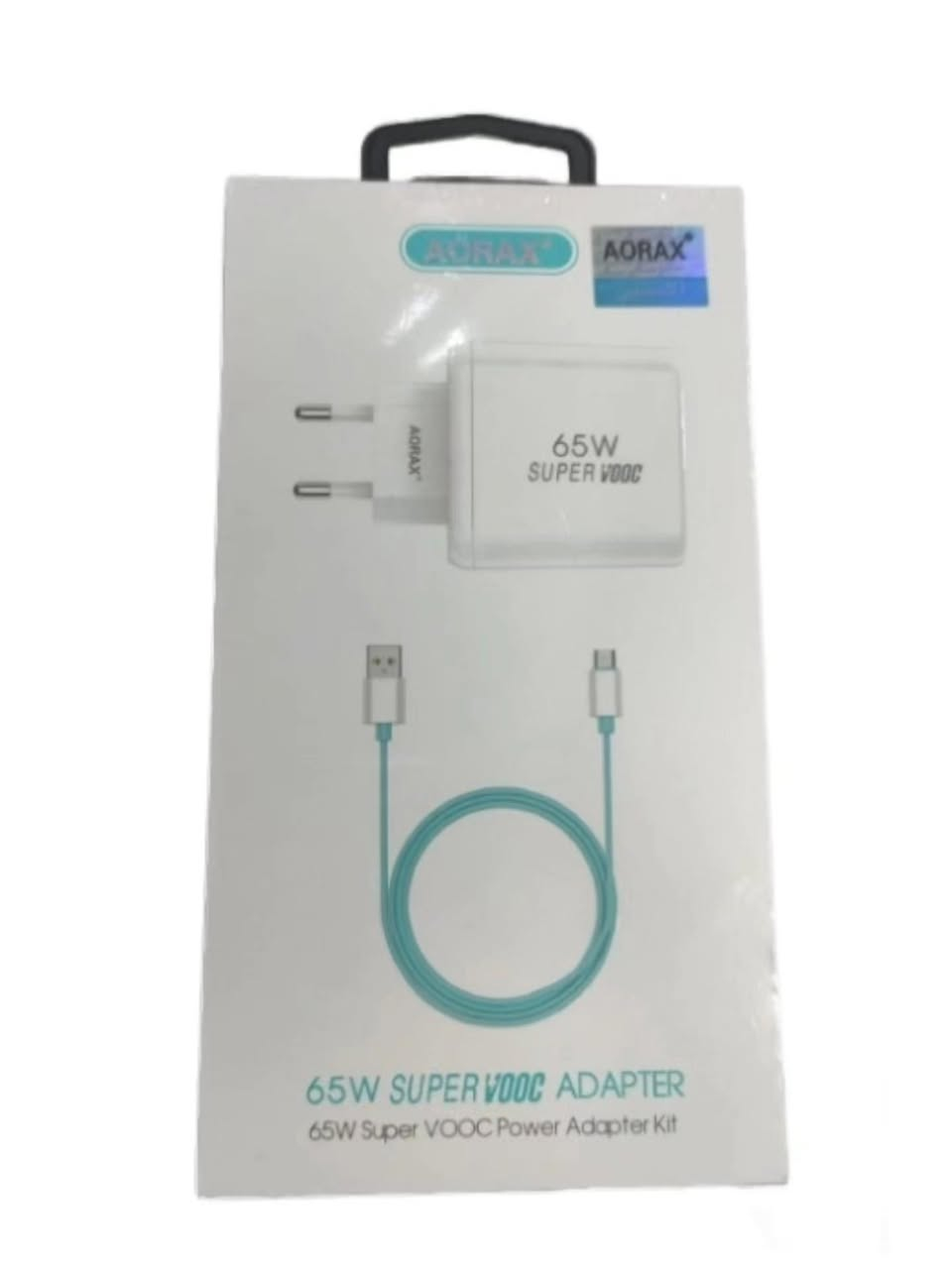 شاحن AORAX موديل 106 بقدرة 65 واط. 
نوع الشاحن: شاحن جداري يدعم تقنية Super VOOC للشحن السريع. 
الملحقات: يأتي كطقم (Kit) يتضمن رأس الشاحن وكابل شحن. 
المميزات: يدعم الشحن السريع ونقل البيانات بسرعة فائقة، ويحتوي على حماية ضد ارتفاع الحرارة أو الجهد الكهربائي.

متوفر توصيل جميع محافظات العراق

#خدمات_اهلنا
#العراق
#كركوك
#شاحن_اصلي
#كركوك_حي_النصر


**إذا كنت صاحب هذا الإعلان وتريد حذفه لأي سبب، رجاءا أرسل رسالة إلى الدعم الفني**