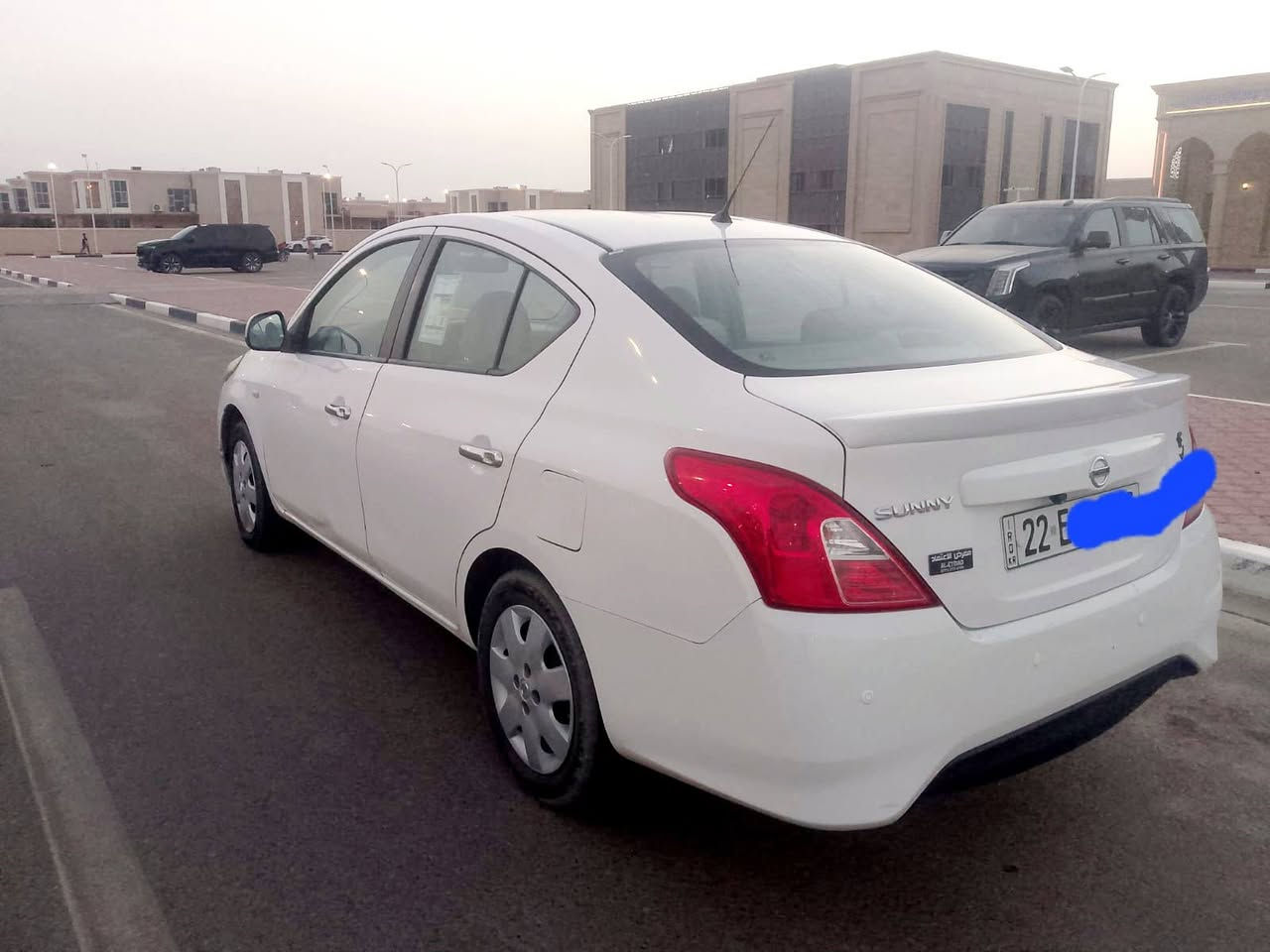 للبيع نيسان صني هندي موديل ٢٣رقم اربيل بسم شركه تريد وكاله او تحويل سياره مكفوله من ضربه وصبغ ماعده طخه بلجاملق امامي  سعر ١٠٨ رقم ***********مكان بصره

