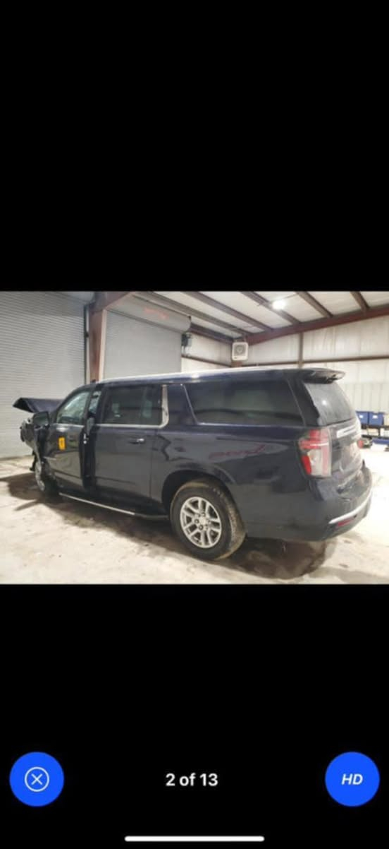 سلام عليكم تاهو موديل 2024وارد امريكي الحادث كما موضح ب المنشور LTZ
رقم بغداد شهداء المكان الامين الثانية 
السعر 360ورقة وبيه مجال 
‭0771 057 1656‬
