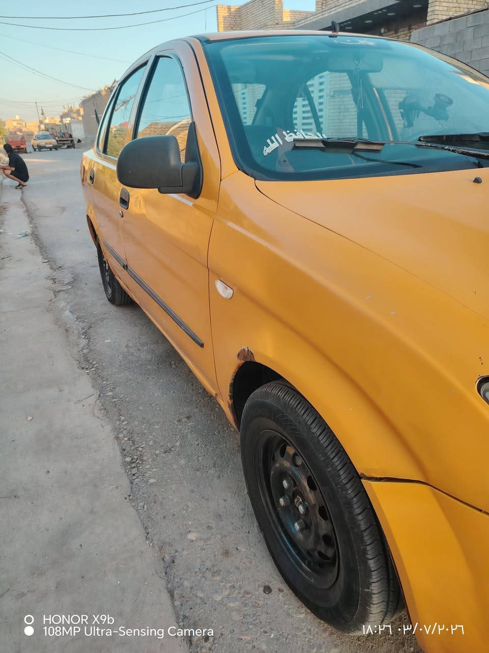 سلام عليكم شباب سياره طيبه موديل 2018 بسمي مشروع وطني مصفره هيئه وقرمات رقم نكليزي سنويه 2031 حداديه من طول الطول هستوه شادهن كير صرالي 10من شديته مكينته تعبانه مكان ميسان قرب مشروع المرور سعره 37وبيه مجل الاتصال على الرقم *********** بخدمت شراي
