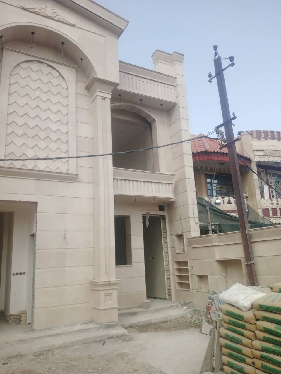 تغليف واجهة مرمر في بغداد تنفيذا ابو ياسر ***********
