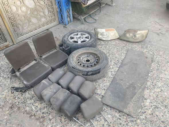 سلام عليكم غراض البيع مال فتون  سبيرات ثنين ال واحد على 25 الف تخم تجاوي مال فتون جداد كلهن شلع اب 30 الف +ابطانه مال صندوك سعرهه 10 الف +كشنات قلاب ثنين واحد على جاملغ يصر وثاني قلاب عادي سعرهن ثنينهن 60الف جداد +زواج ماصدات لا كسر ولا شي كلشي ما بيهن سعرهن 40 الف مكاني بغداد حي اور وهاذ رقمي ***********
