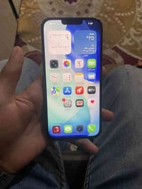 ايفون 13 برو ماكس نموذج M الذاكره 256 مستبدل شاشه اصليه والضهر مكسور ف...