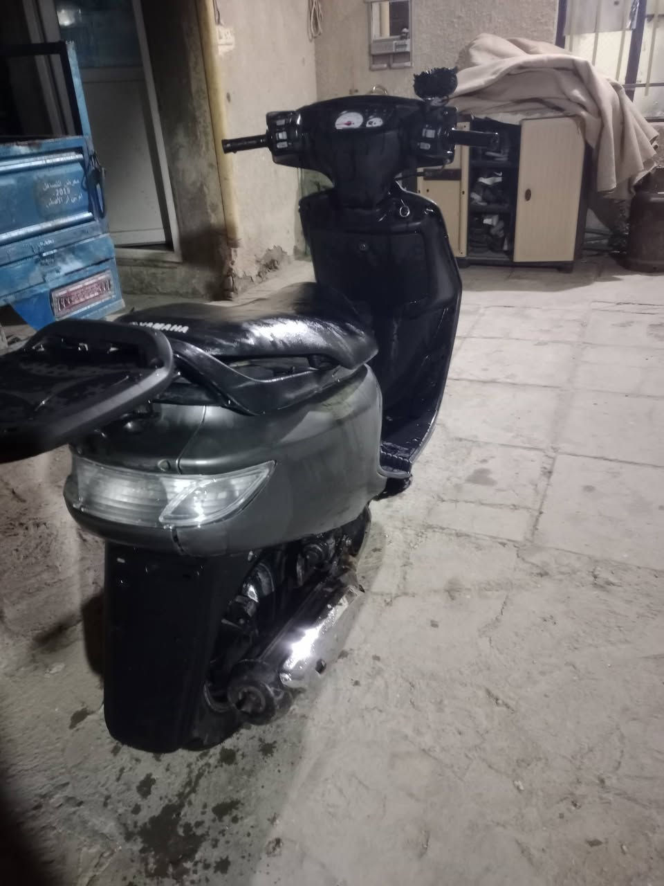 سلام عليكم دراجه فراشه لبيع دراجه خير من الله سلف هندر لايت بك لايت كله شغال ماعايزه برغي شلعه مشي معدل ما مفتوحه دراجه تخبل مكاني نجف السعر 400وبيه مجال ***********
