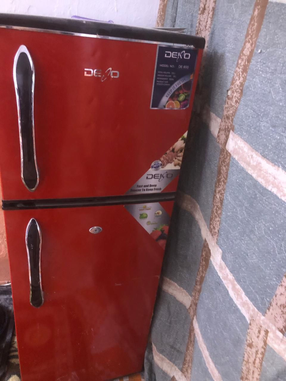 سلام عليكم
مكلف بالنشر ثلاجه للبيع نضيفه استخدام قليل السعر ١٦٠ وبيهة مجال قليل رقم صاحبهة ***********
