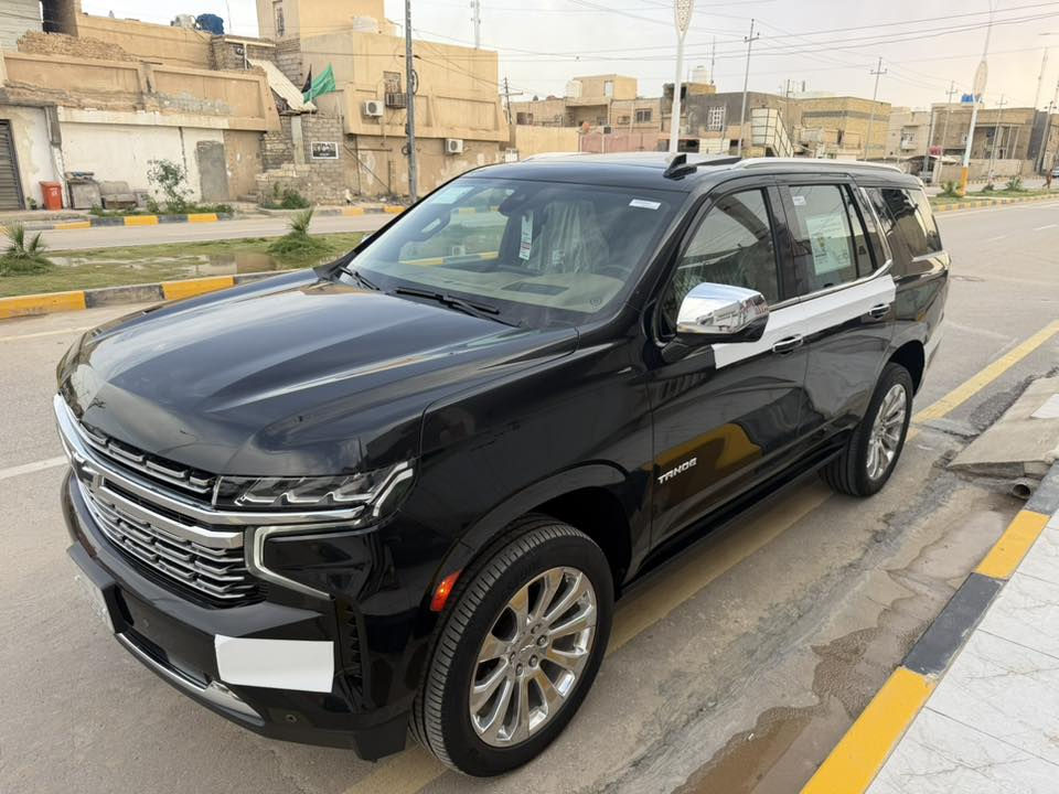 السلام عليكم
للبيع او المراوس

          شوفرليت تاهو ( Chevrolet Tahoe ) 

          خليجي وكاله المنصور ( علامه سوده )

السعر : 475 وبيه مجال بسيط للشراي يخابرني ويامر امر

اللون : أسود 🖤 BLACK

الفئه : برايمر ( PREMIER ) ( جكات )

موديل: 2021

رقم السياره: بغداد دولي بسمي شخصيا 
سنويه وهزه جديده    

المحرك: 8 سلندر 5:3 ( كفاله من الفتح ع وضع الشركه )

المسافه المقطوعه : 75 K

حاله السياره :  ( كفاله لاصبغ ولاتبديل ولافتح ولابارد ولا BDR ولادبل كود ولا تكحيل ) بالاضافه مغلفه BBF من الزيرو يعني حته شخط مابيه فقط رصعتين وكدامكم بيه سونارين 
**********************************************
*مواصفات السياره معروفئه ماكو داعي أكتبهن
فئه السياره برايمر ( جكات ) 1/1
***********************************************
*السياره جديده جداً وكدامكم الصور ومابيه نقص ابد حته كتلوكات الهيتفونات بعدهن بالنايلون مال الشركه وياها ارضياته بالنايلون مع چادر اصلي وياها مع تخم برادات تفصال  ( السياره من الزيرو ع ايد وحده ) ومغلفه نانو بطاين الابواب والدوسات بالكامل 
*تخم تاير جديد ( برجستون ) ودسكات جدد وكاله
محرك كير تبريد ع وضع الشركه ( كفاله من الفتح )
وحداديه شركه شرط

*بالاضافه توني مبدل دهن اصلي 

مكان السياره : ذي قار ( ناصريه )

 *********** وات ساب
***********
واسف ع الاطاله
