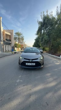 كورلا موديل 2017 لون ذهبي بدون ايرباك بدون دواخل بجم كبس  رقم اربيل ال...