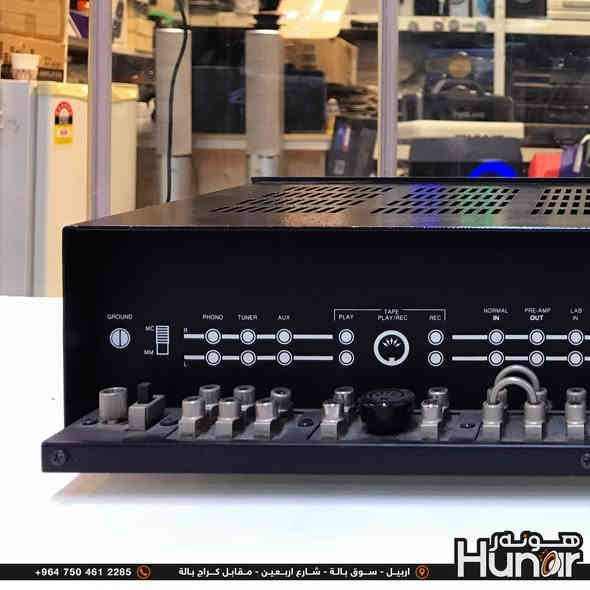 NAD STERIO AMPLIFIER
MADE IN TAIWAN
( کوردی • عربي )

🟢توصيل موجود الي جميع المحافضات
🟡گەياندن هەیە بۆ هەموو شوێنێک

🟠مــعـرض هــونـەر
🔸للـصوتــیات(امبلیفایر• سماعة• رادیو• انتیك• مایكروفون)
🔸عــنـوان• اربیل سوق بالة • شارع اربعین
🔸مـوبایـل• ***********
                   ***********

🔵پـێـشانـگای هــونـەر
🔹بۆ ئامێری دەنگی و کارەبایی(ئیمپلیفایر• سەماعە• ڕادیۆ• مایکرۆفۆن)
🔹ناونیـشان• هەولیر • بازاری لەنگەی ٤۰م
🔹مـــۆبـایـل• 
***********
***********

•••••••••••••••••••••••••••••••••••••••••••••••••••
#iraq #kurdistan #duhok #zaxo #hawler #karbala #slemani #erbil #baghdad #kurd #kurdish #akre  #karkuk #kuwait #najaf
#amplifier #audio #subwoofer #sound #music #audiophile #bass #stereo #amplifiers #speaker #soundsystem #speakers
#اربيل #العراق #بغداد
