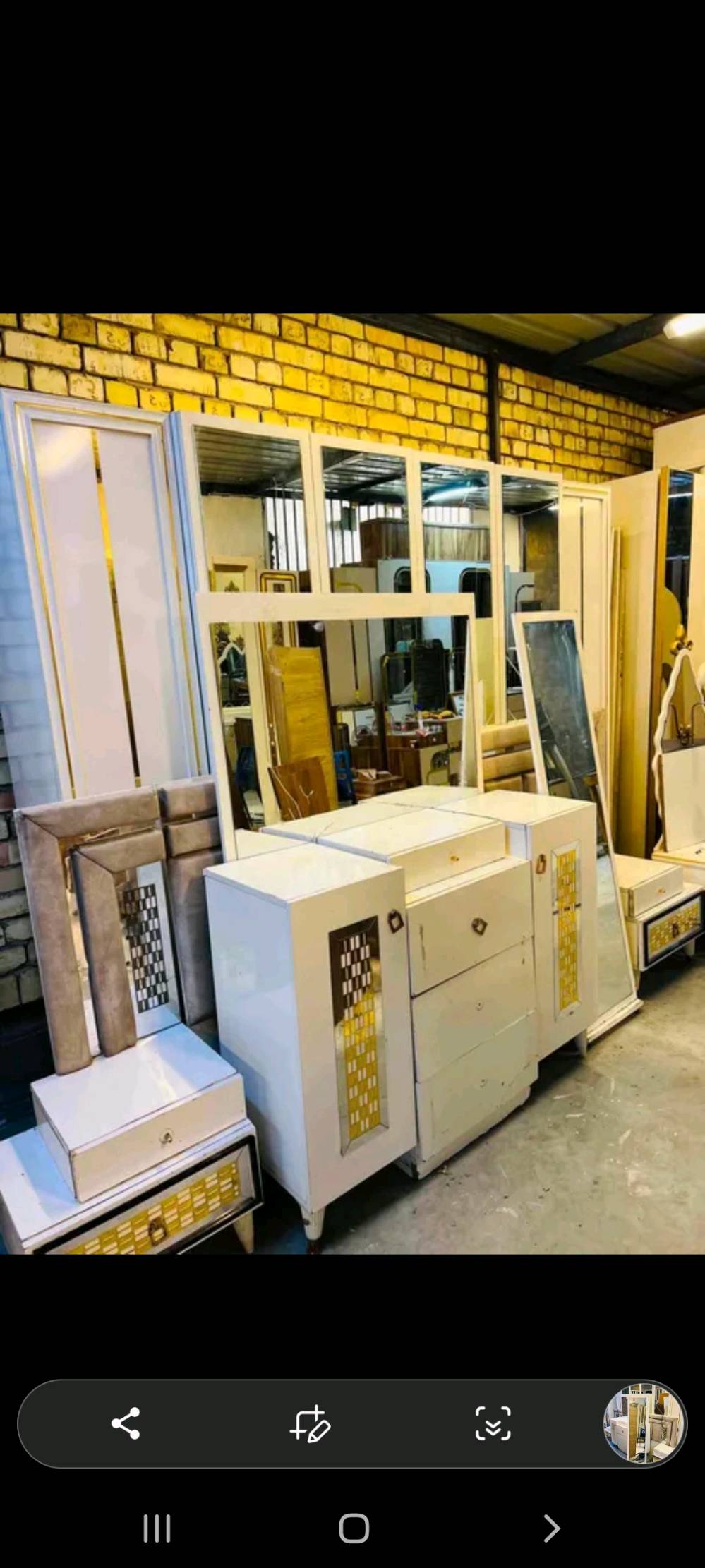 غرفة تركي ٦ قطع نضافة ٨٠ سعر ٤٥٠ حسينية بغداد