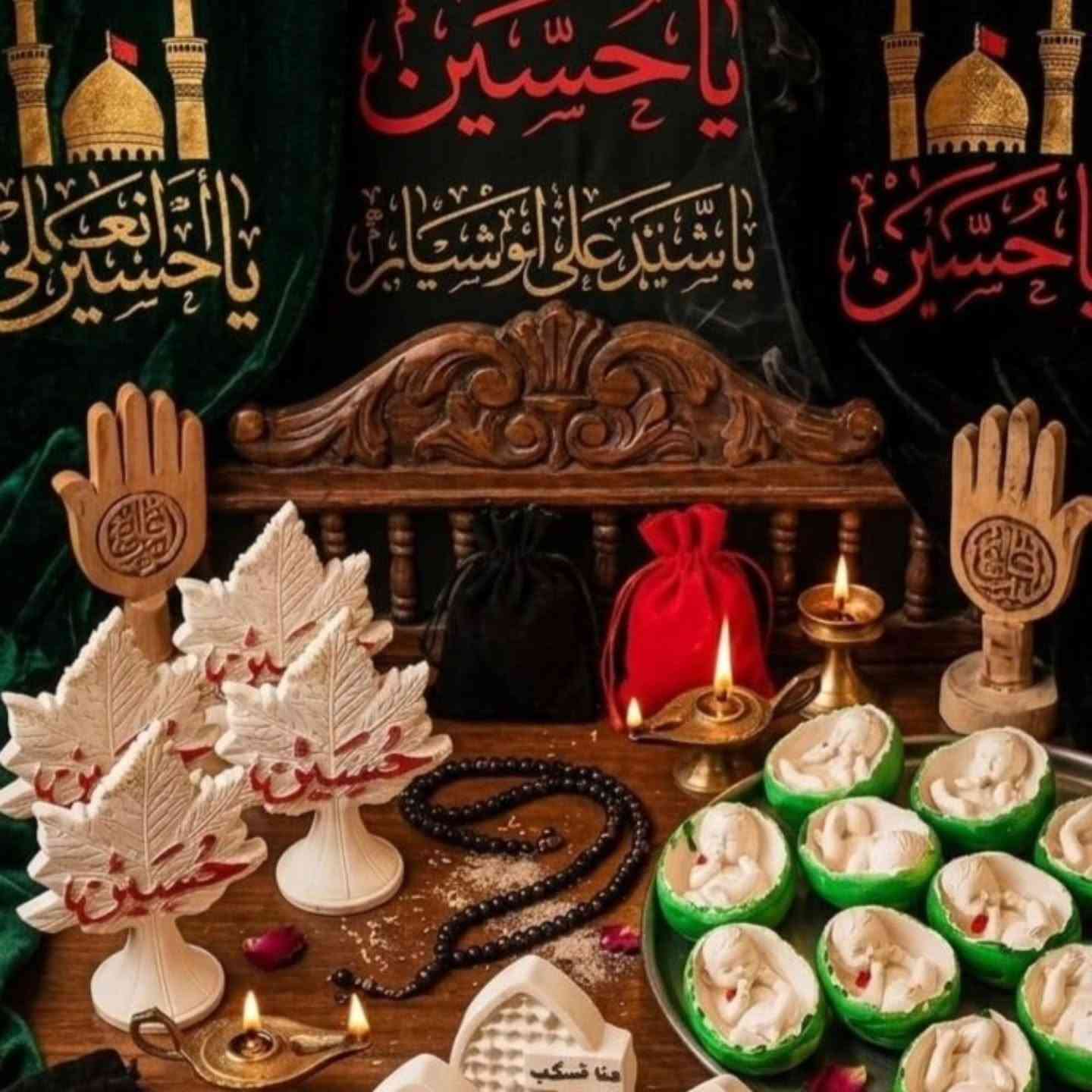 لأن مجالس الحسين تستحق الأجمل، صممنا هذه القطعة يدوياً بكل حب وعناية."
متوفره توزيعات محرم


**إذا كنت صاحب هذا الإعلان وتريد حذفه لأي سبب، رجاءا أرسل رسالة إلى الدعم الفني**