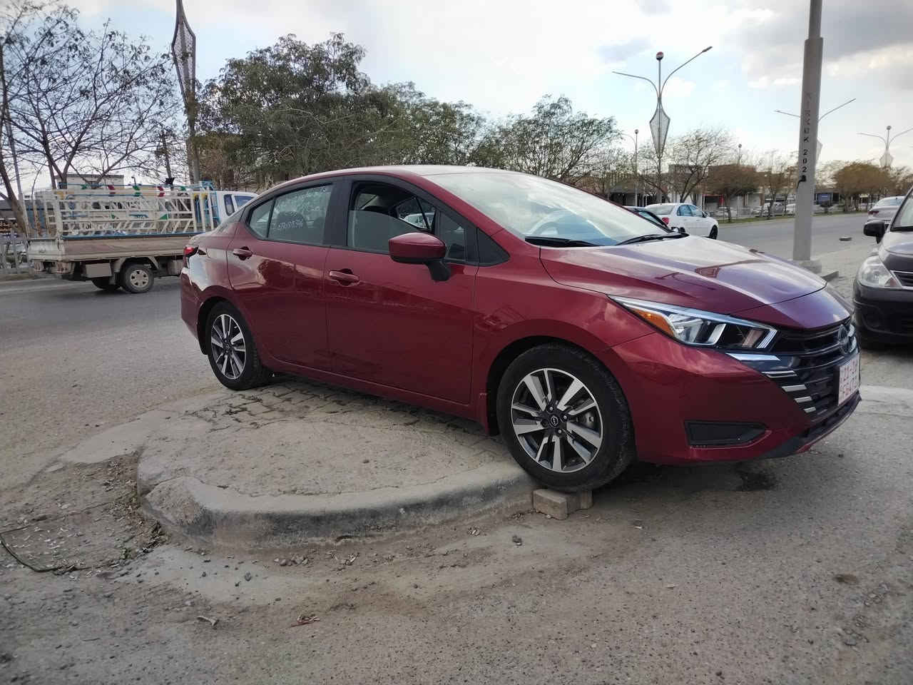 نيسان فيرسا 2024..SV
#العداد38الف_مايل
#السعر117$
#حجم16
كاتي .يترقم شمالي (اربيل_سليمانيه)
مواصفاتSV موضح في الصور 
الضرر جامرلغ خلفي صبغ+ربع قبغ صندوق 
بيها 3قطع صبغ امريكا بدون حاذت 
السياره بدون دواخل .بدون شواصي بدون ايرباك 
صور الحاذت من ضمن المنشور
#مكان_السيارة_كركوك
للاستفسار 
***********
