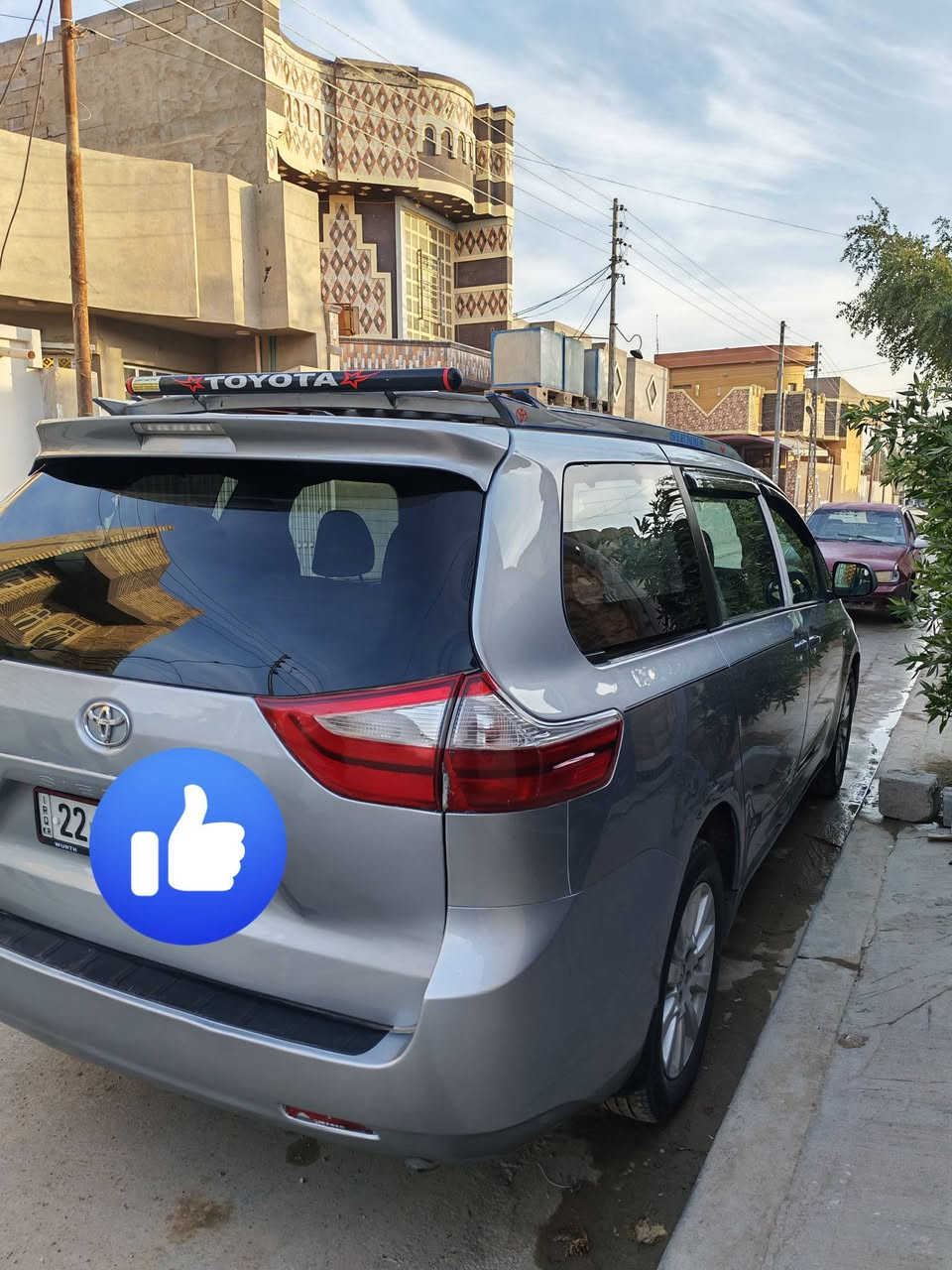 للبيع سيينا 2016 LE
أبواب كهربائيات

بجم كبس إرباك ع الشركة

حادثها قبق صندوق فقط

شاشة أندرويد تحكم ستيرن 

تبريد 3 قطع 

سيارة ماشية 240 ألف كيلو

رقم أربيل خصوصي بااسمي 

سيارة نضيفة ومكفولة من مكينة وكير وكشر عدا حادث أمريكا قبق الصندوق فقط والدعاميات مصبوغات أثر شخوط 

سيارة جديدة وصارف عليها نافظها من صدر ودبلات ودرايم شفتات مانقصها بس زوج تايرات والباقي كفالة وترايها للبصرة

للاستفسار ع الرقم ***********
