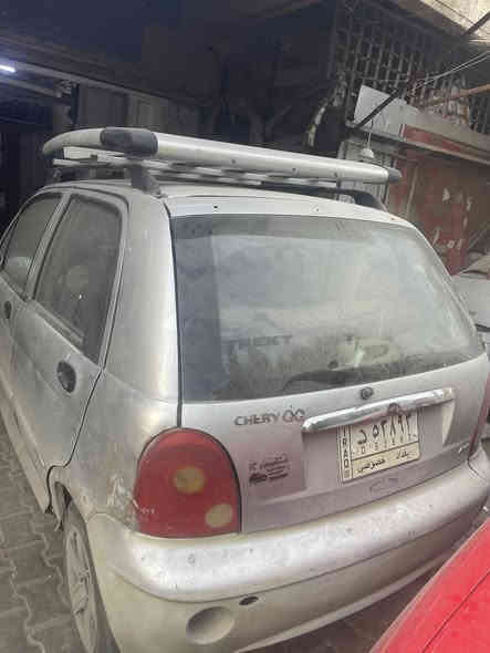 السلام عليكم 
شيري كيوكيو للبيع 

موديل 2012 

ماشيه 75 الف 
سنويه لل2027

كير ومحرك بلاد 

ادامه منضومه بانزين 

ادامه منضومه الماء 

السياره بيهه ضربه موضحه بالصوره 

السياره تحتاج حداديه صدر  وتايرات تعبانه 

السعر 25 ورقه وبيهه مجال 

مكاني اعضميه قرب المقبره الملكيه 

***********
