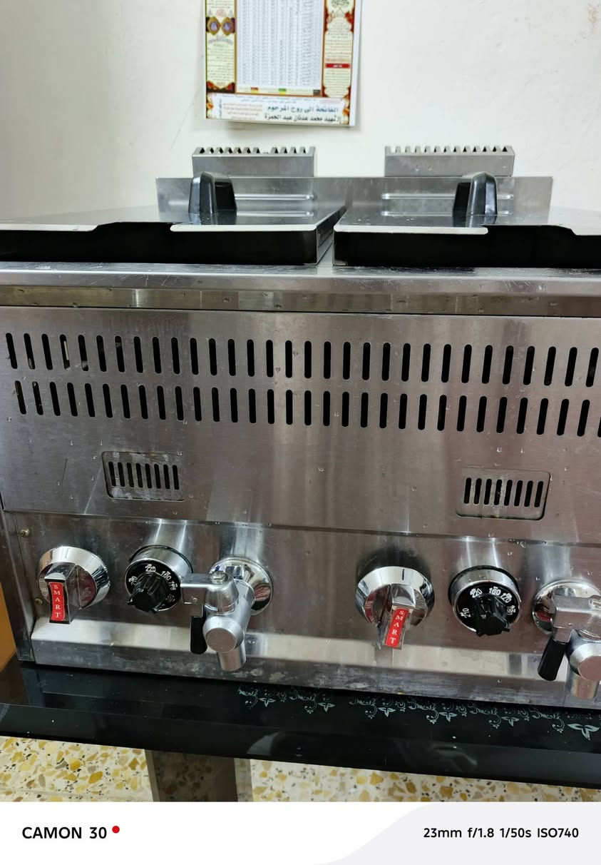 السلام عليكم
قلاية حوضين مستخدمة شهر نظيفة كلش السعر ٣٥٠ وشوية همبركر ايضا نظيفة وعلى الفحص السعر ١٠٠ مكاني بغداد الشرطة الخامسة
***********
