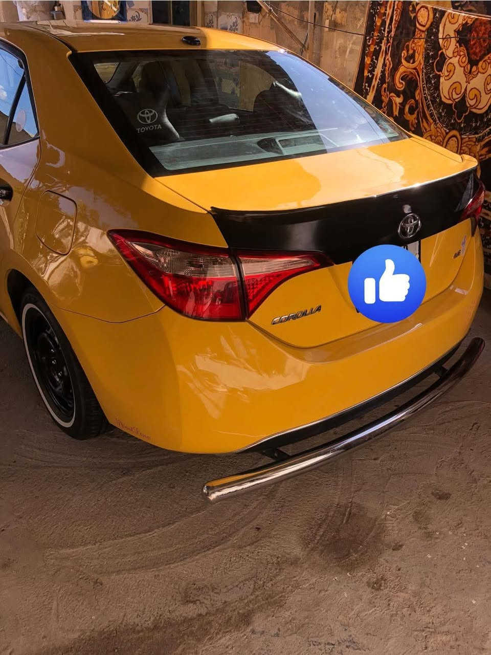 السلام عليكم
سياره للبيع كورلا موديل ١٨ 
وارد امريكي رقم  انكليزي 
ضرر جاملغ امامي مبدل بامريكا 
يوجد سونار للاستفسار اكثر 
 ***********
