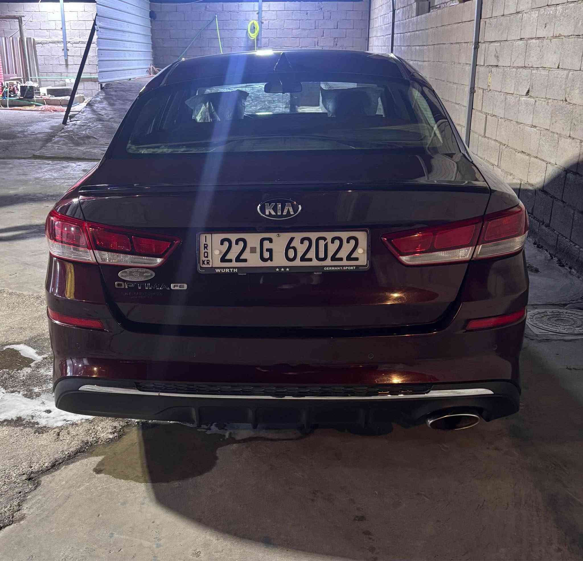 كيا اوبتيما وارد أمريكي مديل 2019 رقم أربيل السياره بيها 3 قطع صبغ والباقي مكفول بدون لغود بدون شاصي بدون ايرباك حادثها سطحي السياره نظيفة مكينه الكير تبريد السعر 110 
للاستفسار *********** البصرة, العراق
