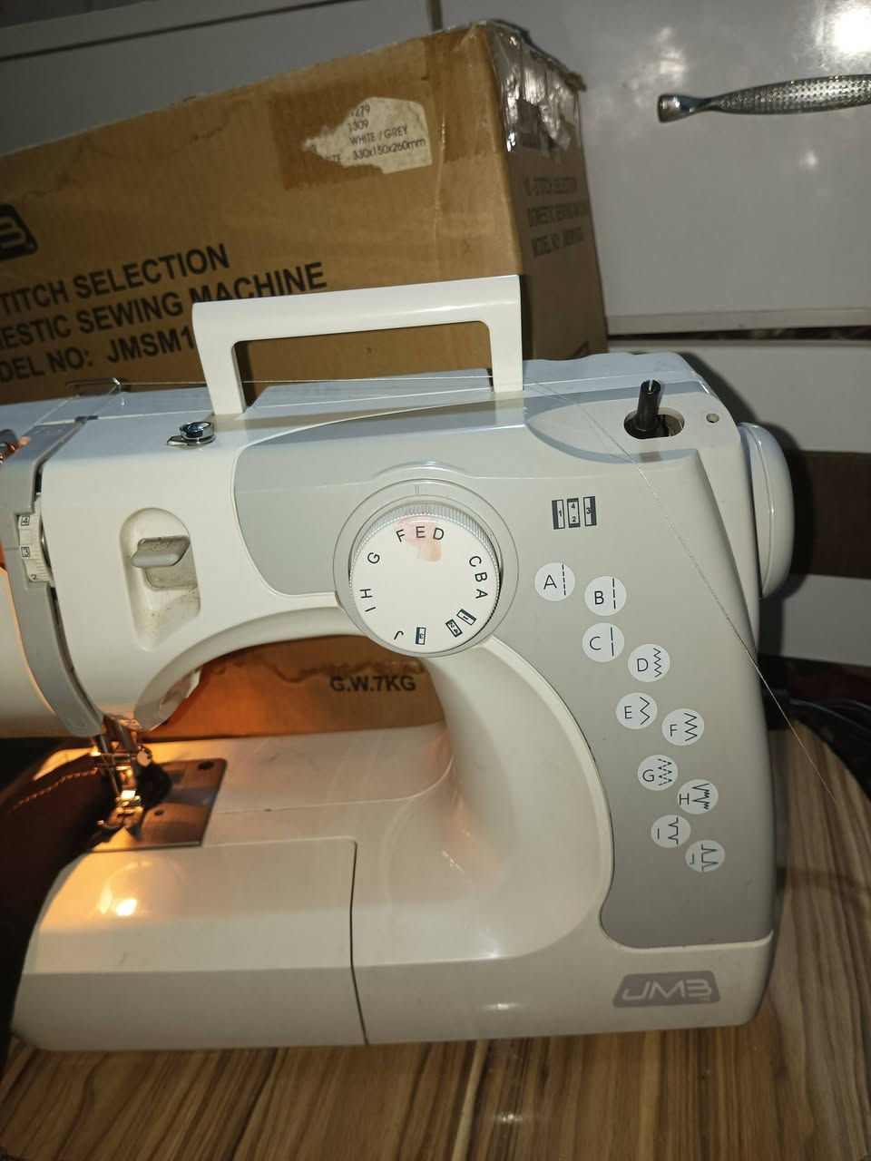 السلام عليكم ورحمة الله وبركاته
مكينة مستلميها من المنظمة تخيط عدل ونقشات ومستعملة قليل بالكارتون مع غراضهه
 السعر 40الف... العنوان كركوك واحد حزيران نهاية الكوسترات يم جملة ليث 👍


**إذا كنت صاحب هذا الإعلان وتريد حذفه لأي سبب، رجاءا أرسل رسالة إلى الدعم الفني**