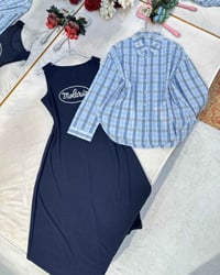 فستان • مقاسات ٣٨-٤٨ • ليكرا ايروبين