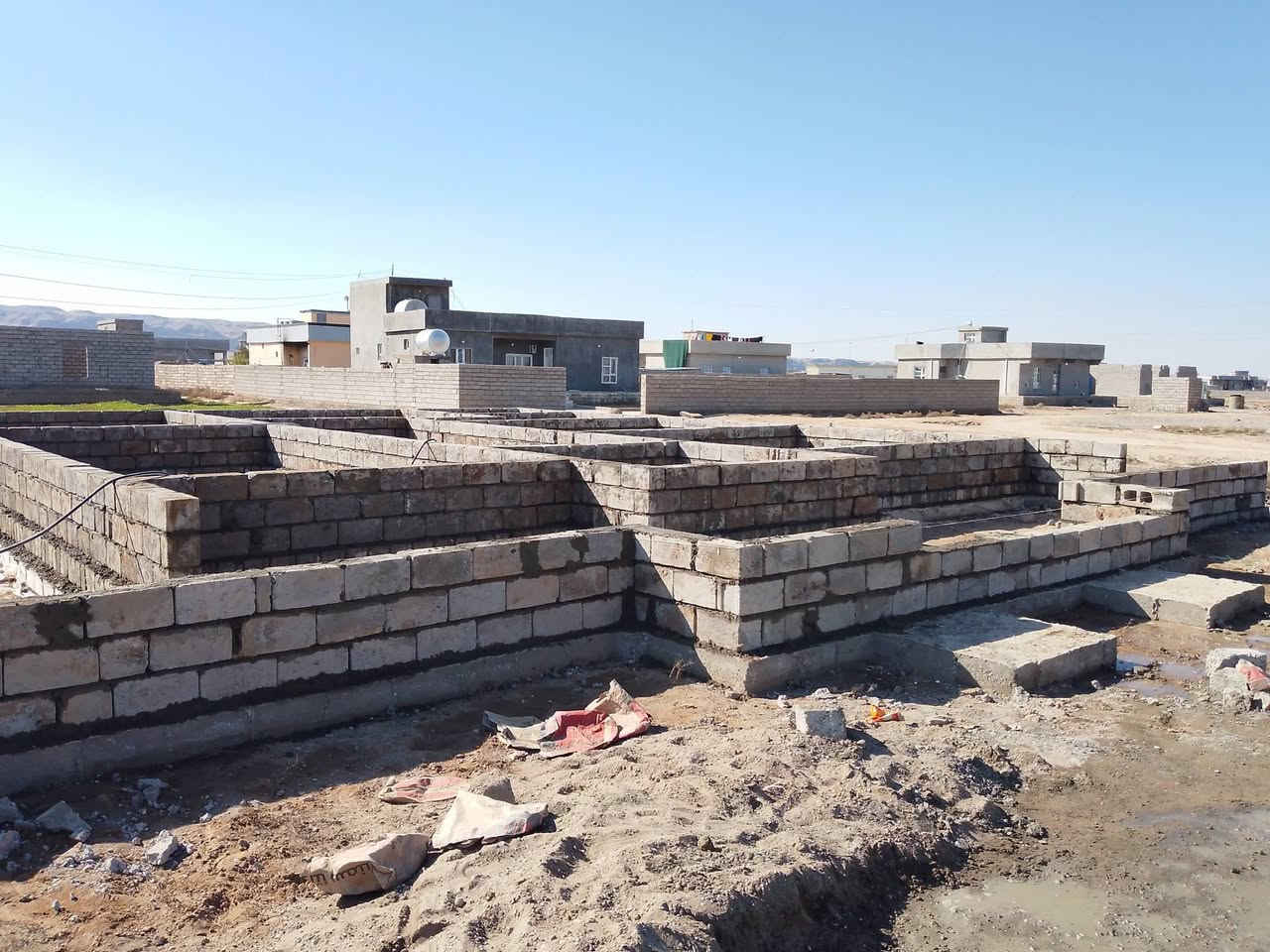 السلام عليكم كادر عمل متفرغين شغل بناء حفر نكر بناء نكر صبه صحيات صبه منهوله تصفير بيوت تفليش بيوت فرش حجر شعندك جاهزين الاتصال ***********
