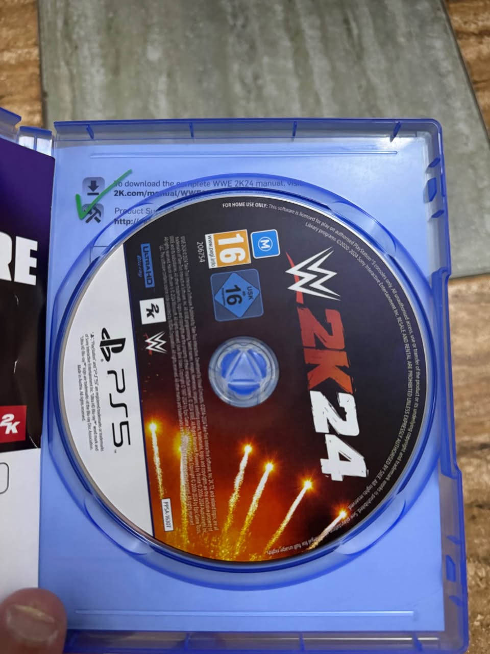 للبيع قرص مصارعه wwe مستعمل 
السعر : ٣٠ الف 

العنوان: الكراده العرصات متواجد من ساعه ٥ العصر الى ساعه ١١ بالليل 

للاستفسار: *********** بغداد, العراق
