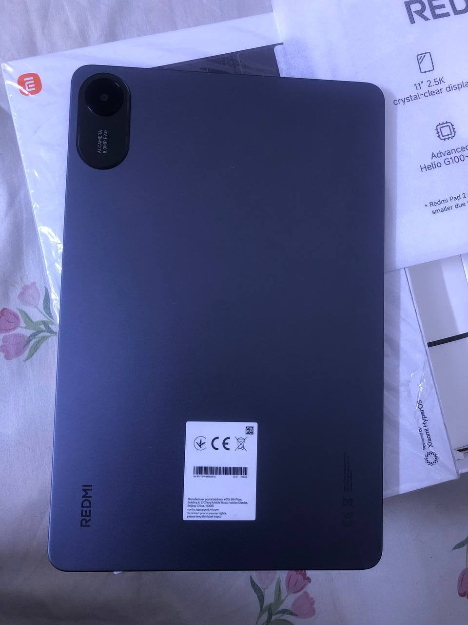 سلام عليكم
اخوان ايباد ريدمي باد 2 للبيع الايباد نضيف بمعنه الكلمه شخط مابي استعمال قليل ذاكرته 256 العشوائيه 8 شحن يطول يومين اربع سماعات الكفر مالته دفتري غراضه كامله وممفتوحه السعر 220 مكاني بغداد البياع حي الاعلام رقمي *********** فقط واتساب
