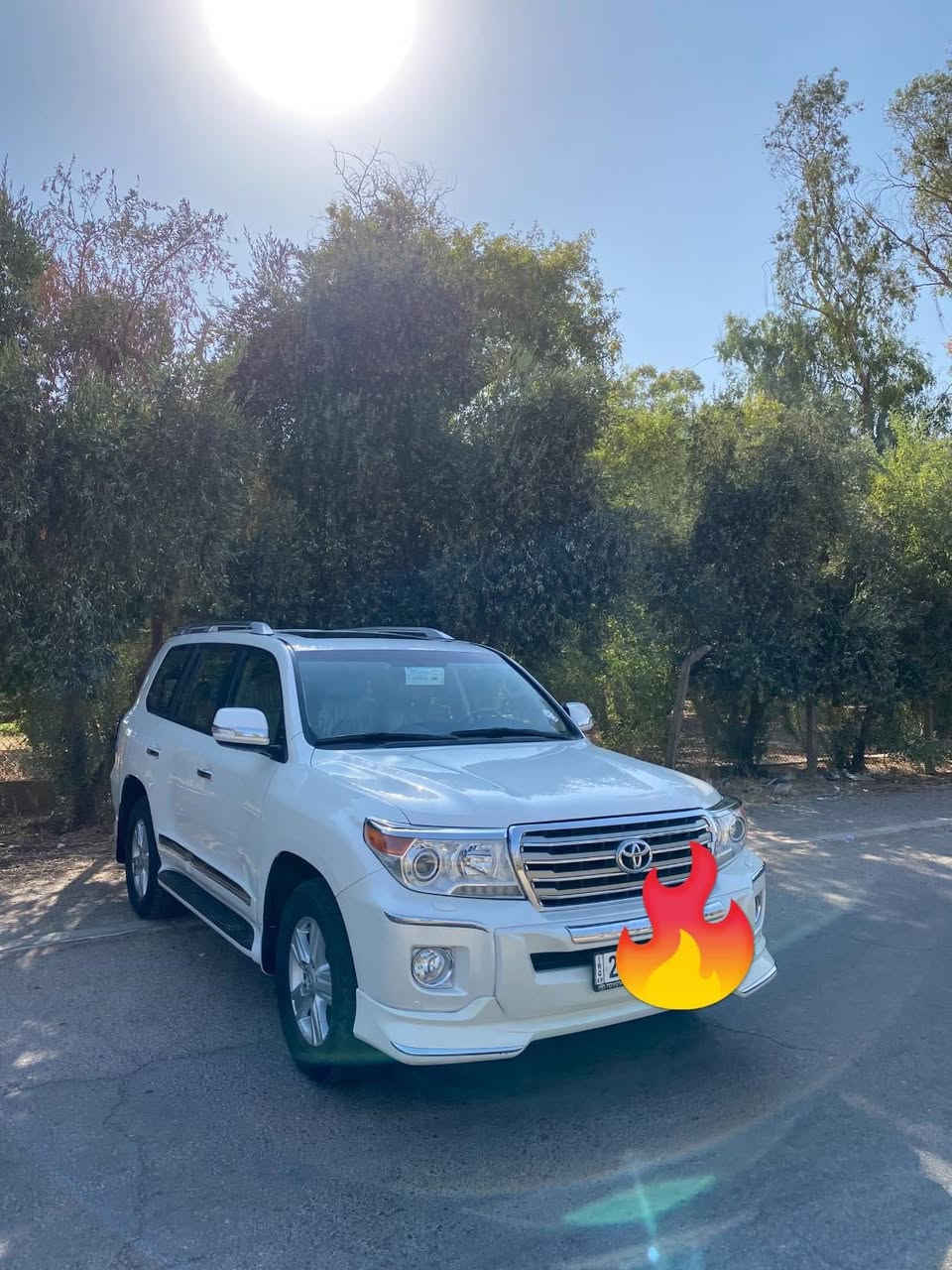 📍 الموقع: كركوك

لاندكروزر 2013 فئة VXR
مكينة V8 ثمانية سلندر 4600 سي سي (اعتيادي)
مواصفات فل كامل (مواصفات لكزز) ما عدا الدبل الكهربائي

السيارة بحالة جيدة جداً 👍
بيها ضرر خفيف مكان صغير (تعديل بارد) +تعديل كارت صغير 
💰 السعر: 425 قابل للتفاوض

📞 للتواصل: ***********

⸻
