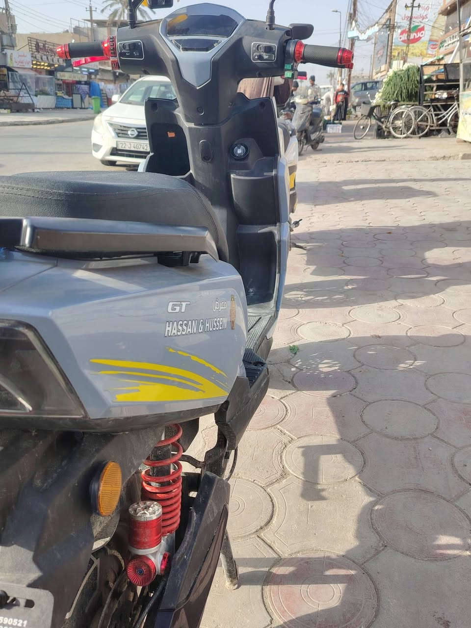 دراجه سكنس 2026
اربع سرعات 
بطاريه ليثيوم 
نظافه 100%
 الايت عالي ناصي رماش
دبل إشارة
  اشاير يمنة ويسرة
بيها بك
وصلها موجود صارلها اقل من شهر من اشتريتها
عنواني بغداد العامريه التواصل ***********
