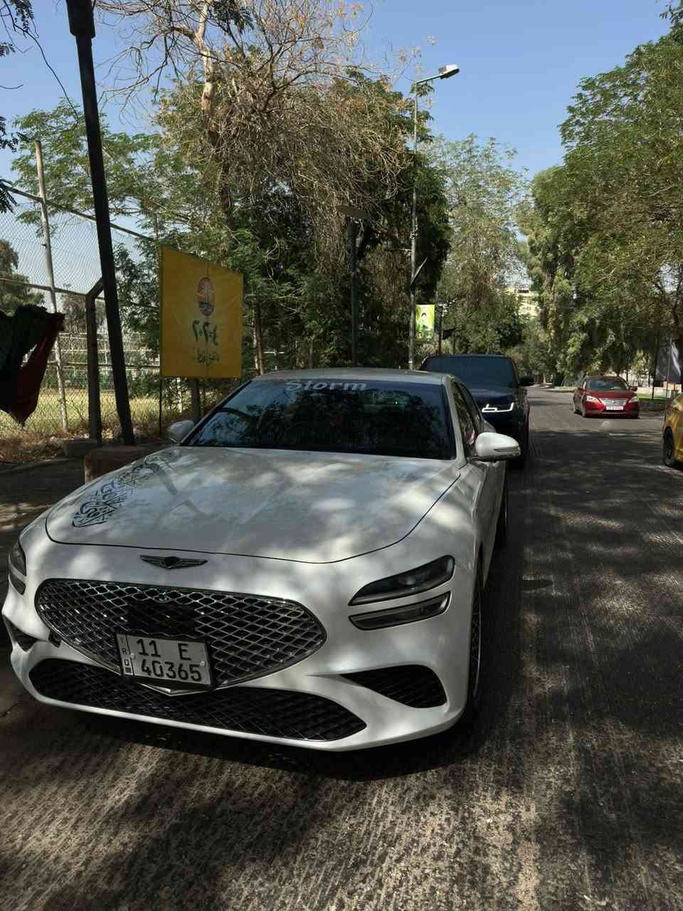 السلام عليكم جنسس موديل 2022 
G70 محرك 3.3 تون تيربو 
صبغ صفحه السكن و بنيد حادثه جاملغ خلفي و باب جه السكن 
سعر 190 و بيه مجال 
***********
