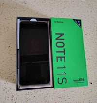 جهاز انفنكس نوت 11 برو اخو جديد بعده ذاكره 128 غراضه كامله سعره 150 وب...