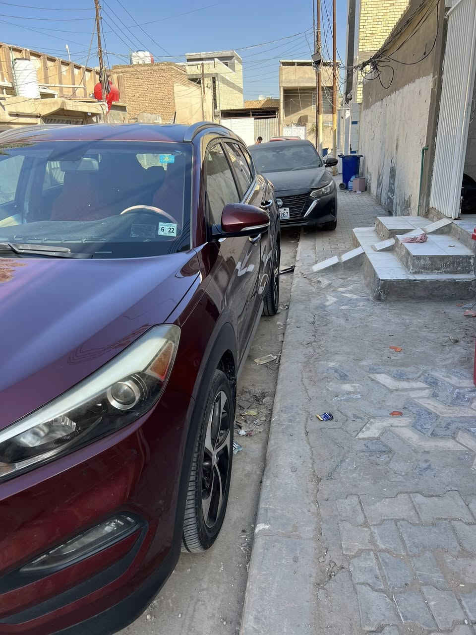 ....... السلام عليكم  .........
🔔🔔 توسان موديل ٢٠١٧  امريكي🔔🔔
⛔⛔المواصفات فول عدا الفتحه
⛔⛔المحرك ١.٦ تيربو  gdi
⛔⛔ كير  نوع DCT
🚨🚨 الحادث موضح بالصور
 الرقم قادسية باسمي السيارة
 السعر المطلوب  ١٦٠  ورقه وبيها مجال
🏠 المكان النجف الاشرف

للاستفسار الاتصال بالرقم ***********
