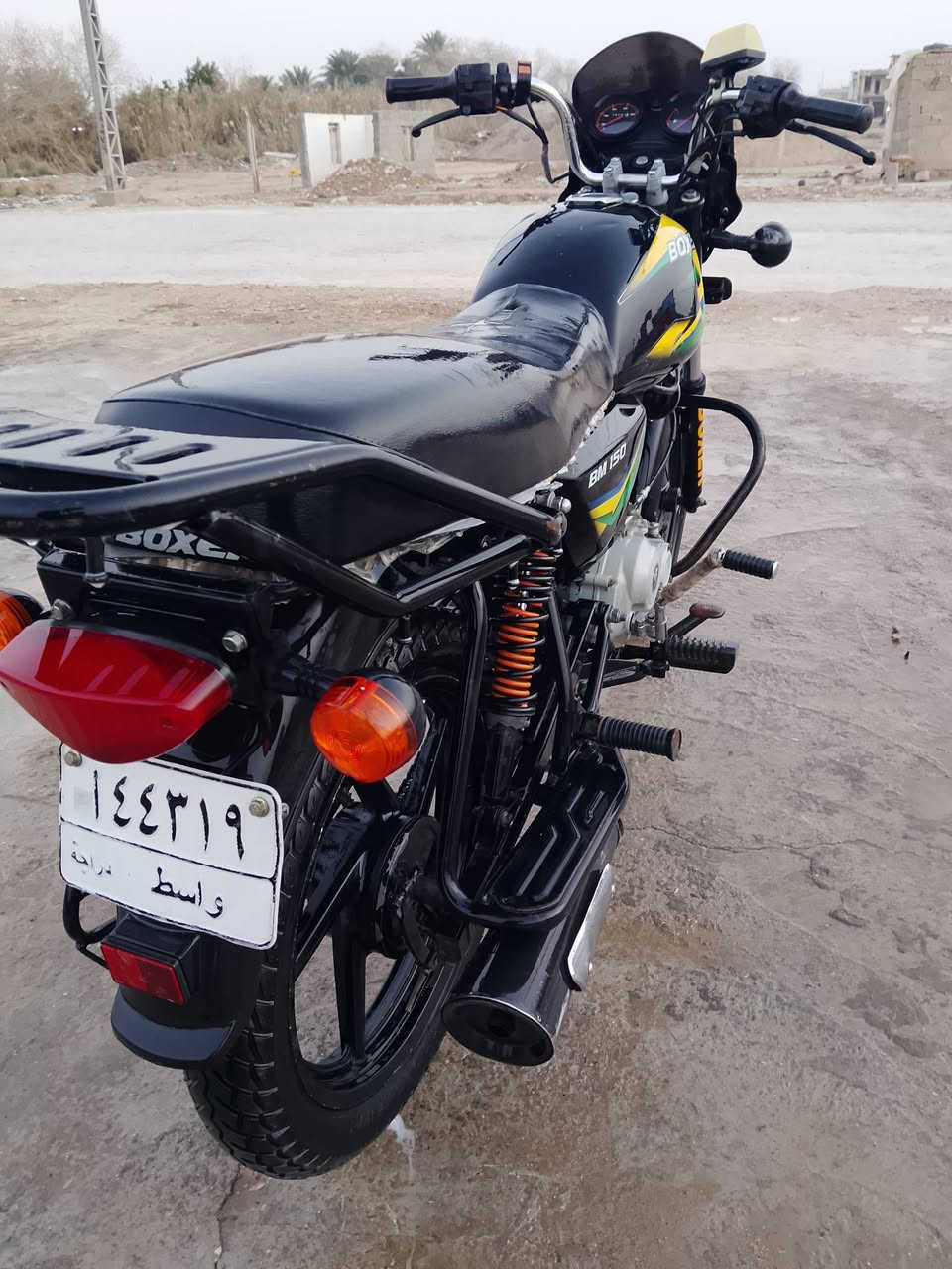 سلام عليكم
دراجه بوكسر مديل 21 شهر 11 رقم وسنويه بأسمي
تحويل ثاني يوم 
دراجه خير من الله مكينه مجفته بوش وبستم شركه قبل شهر مكان كوت حي جهاد السعر خاص او اتصل على رقم 
***********
***********
وشراي بخدمته
